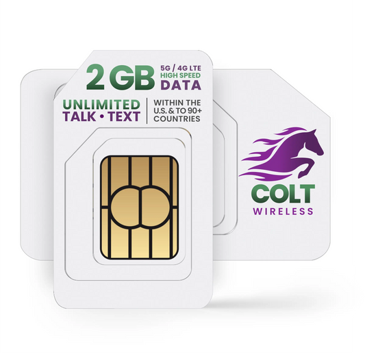 Colt Wireless Plans - All Plans Come With Unlimited Talk Text and Data Within the U.S. and to 90+ Countries