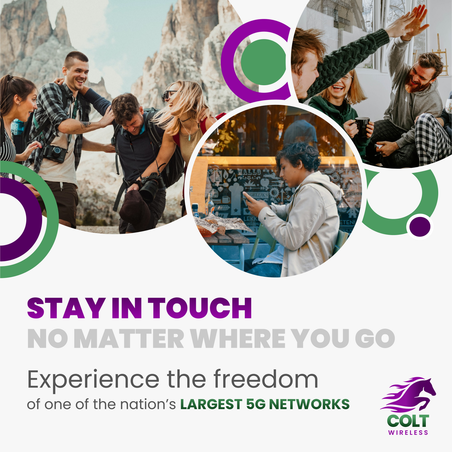Colt Wireless Plans - All Plans Come With Unlimited Talk Text and Data Within the U.S. and to 90+ Countries